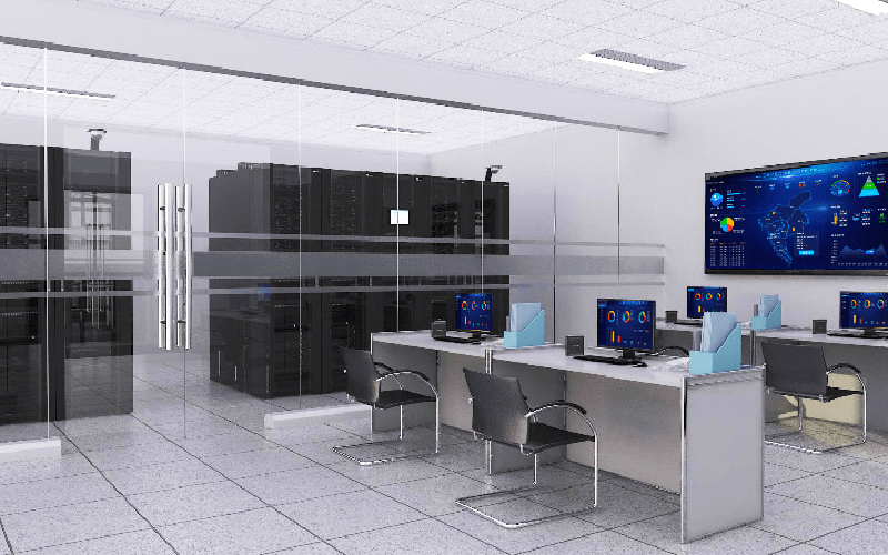 靈臺(tái)鈺圣有機(jī)農(nóng)業(yè)公司安防監(jiān)控、門(mén)禁機(jī)房設(shè)備硬件案例